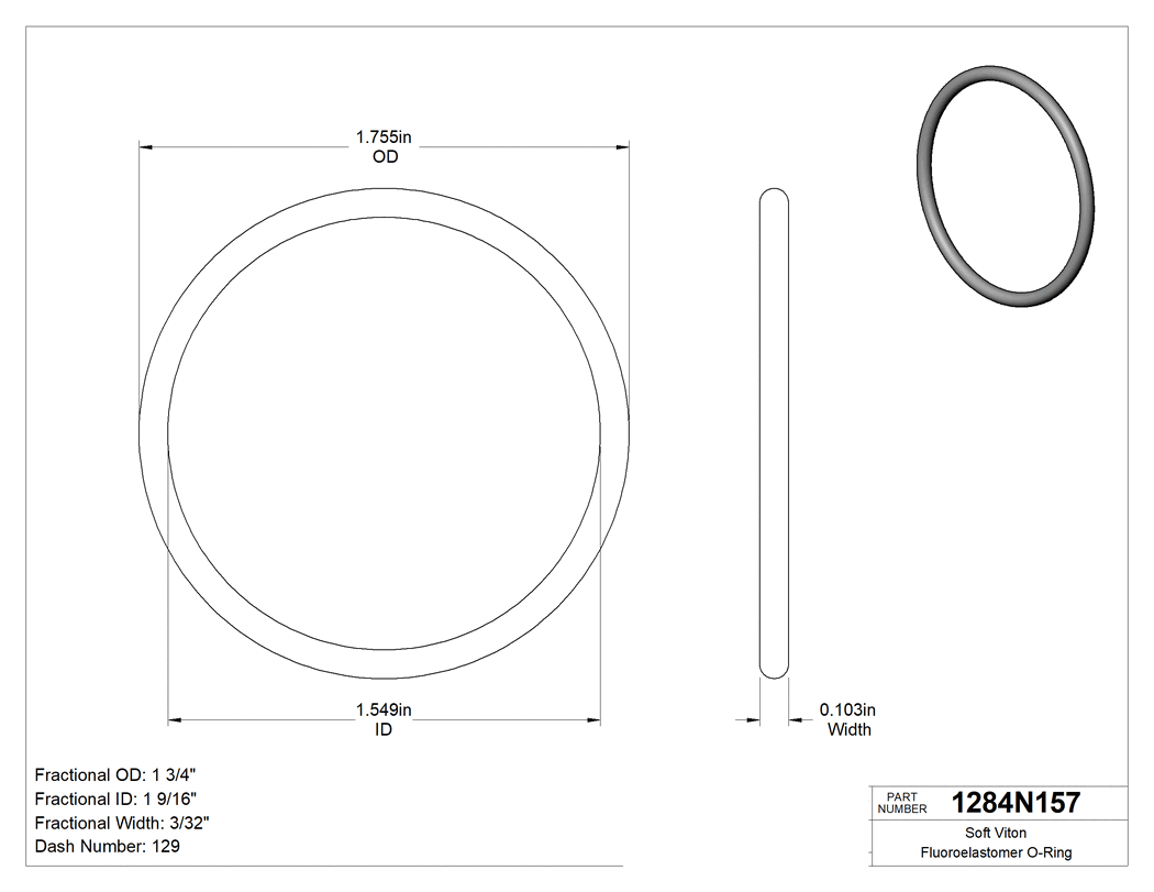 Technical drawing - 1284N157